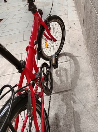 Bicicleta Dahon Speed Roja 8V