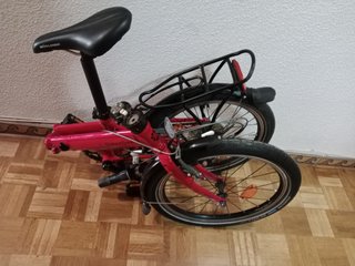 Bicicleta Paseo Dahon Speed Roja 8V