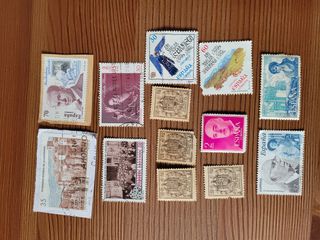 Sellos de España y varios países