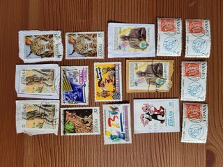 Sellos de España y varios países