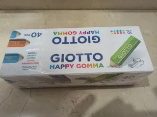 Gomas de borrar Giotto Happy Gomma (40 uds)