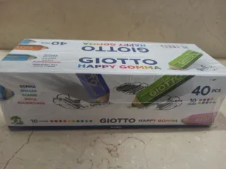 Gomas de borrar Giotto Happy Gomma (40 uds)