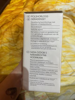 Set Orologio e Bracciale Donna