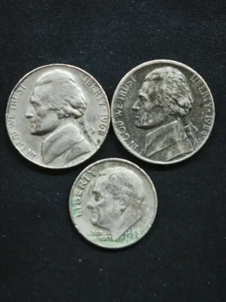 Monete Dollari USA Vari Stati, valori e Anni