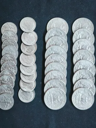 Monete Dollari USA Vari Stati, valori e Anni