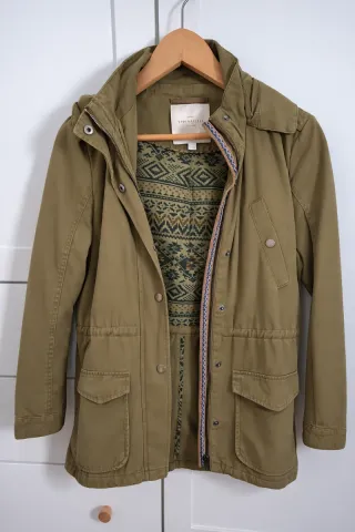 Parka Springfield Mujer Verde Oliva