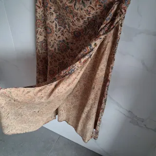 Falda hippie vintage años 70 floral