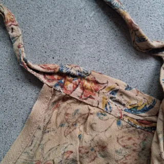 Falda hippie vintage años 70 floral