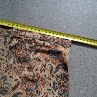 Falda hippie vintage años 70 floral