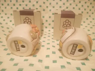 Porta uova pulcino fiore gallo tulipan Pasqua Thun