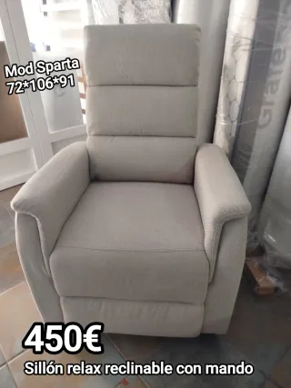 Sillón relax Sparta 72*106*91
