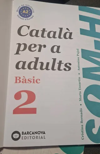 Som-hi! Bàsic 1. Català per a adults A2. Ed.2024