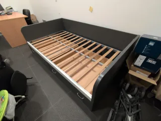 Cama nido gris 110 cm