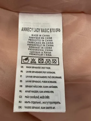 Chaqueta Geographical Norway rosa Talla L