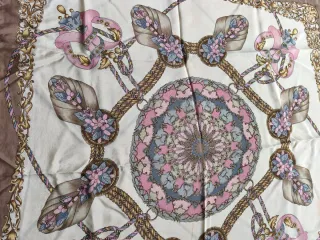 Foulard Vogue seta vintage