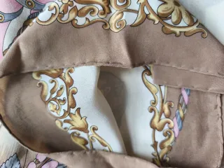 Foulard Vogue seta vintage