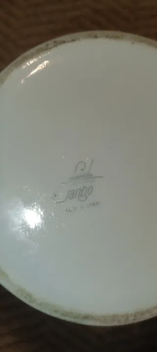 Jarrón Sanbo Porcelana Pintado a Mano 35cm