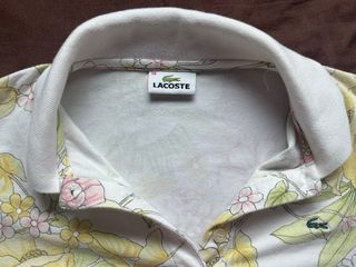 Camiseta Lacoste floral