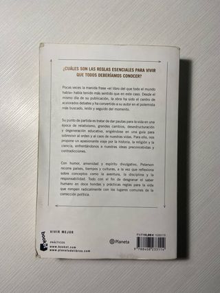 12 reglas para vivir: Un antídoto al caos