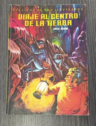 Comic "Viaje al centro de la tierra" 1980