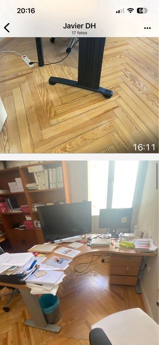 Mesas de despacho de abogados. Buen estado..