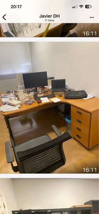 Mesas de despacho de abogados. Buen estado..