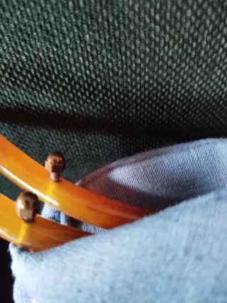 Bolso Vintage Morris Moskowitz Asas Lucite Años 50