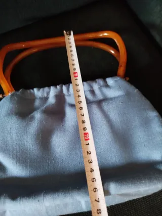 Bolso Vintage Morris Moskowitz Asas Lucite Años 50