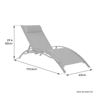 PACK 2 TUMBONAS GALAPAGOS TEXTILENO NEGRO