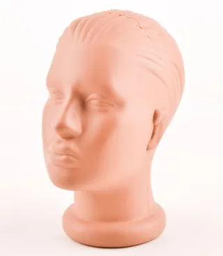 Cabeza maniquí mujer