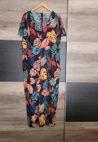 Mono corto estampado tropical