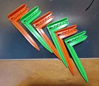 Pinzas para que no se vuele el pareo/toalla