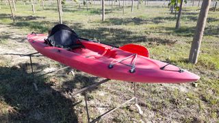 Kayak Rojo 4m con Remo