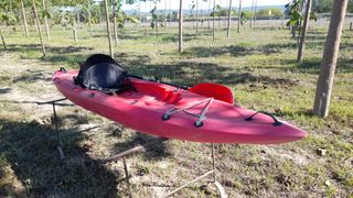 Kayak Rojo 4m con Remo