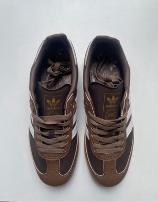 Adidas Samba Marrones/Blancas Talla 40