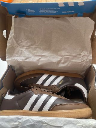 Adidas Samba Marrones/Blancas Talla 40