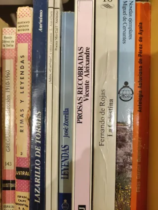 33 libros de clásicos españoles