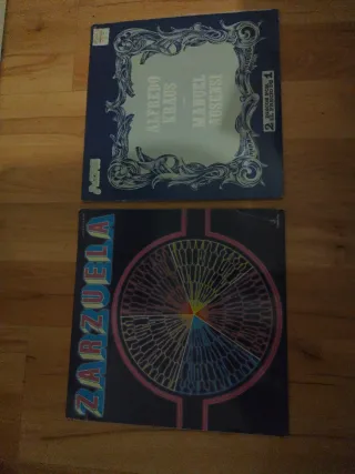 Vinilos Alfredo Kraus y Manuel Ausensi