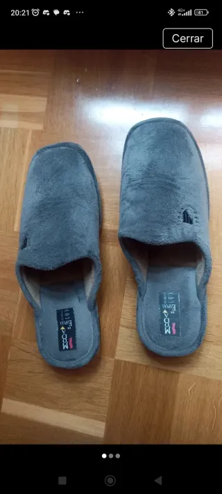 Zapatillas de casa hombre talla 45