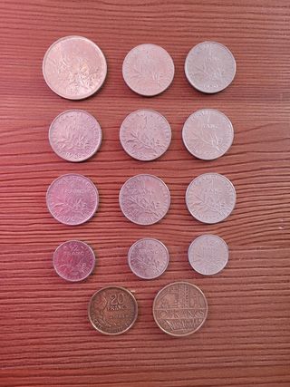 Lote monedas antiguas España y Europa