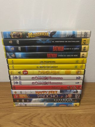 Lote 14 DVDs Películas Variadas