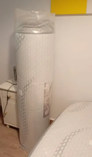 Cama canapé abatible, colchon premium te lo envío