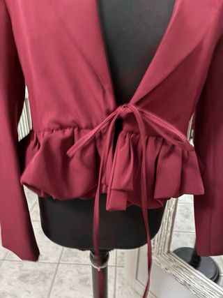 Giacca donna con volant