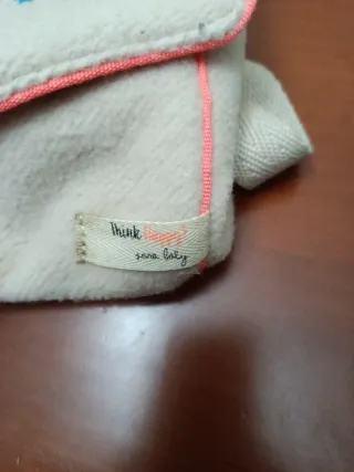 Mochila Zara Baby bordada pájaros