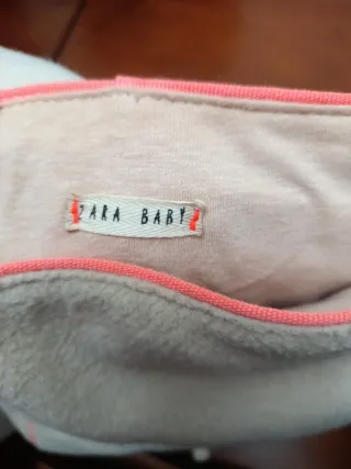 Mochila Zara Baby bordada pájaros