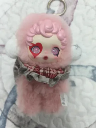 Skullpanda Peluche Rosa Corazón