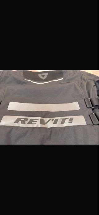 Chaqueta moto hombre negra