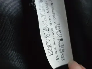 Abrigo lana auténtica Zara con capucha de pelo