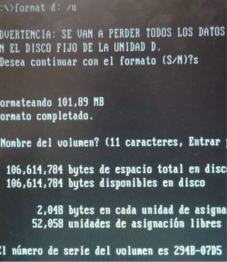 Disco Duro Seagate ST3120A 107 MB COMPROBADO