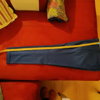 Pantalón de vestir azul oscuro caballero